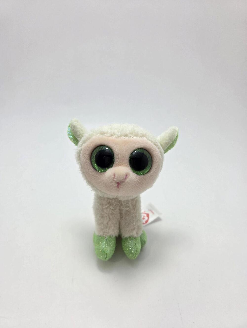 Ty Basket Beanie Boo “Lala” the Lamb - No Hang Tag (4 inch)